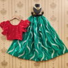 AJD 7913 Sequence Work Girls Wear Lehenga Crop Top Kids Wholesale Price In Surat
